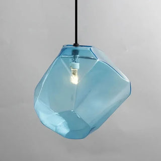 Stone Pendant Light – Colorful LED Pendant Lamp with G4 Bulbs | Energy Saving Design