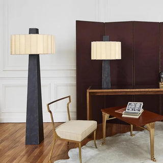 Metal Table Lamp – Scandinavian LED Reading Light With Touch Switch & Iron Base