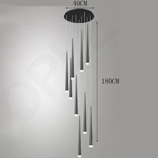 Modern Pendant Light – Alloy LED Hanging Light for Living Room Lighting