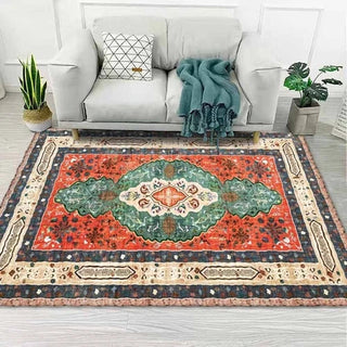 morocco senses handwoven moroccan rug non slip traditional patterns front view