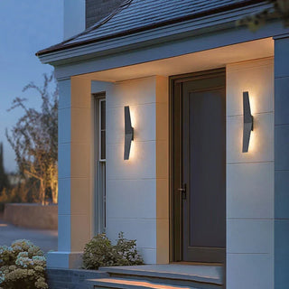 Aluminum Wall Light – Modern LED Outdoor Wall Light With Wedge Design