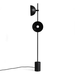 STUDIO black powder-coated metal floor lamp – modern LED fixture