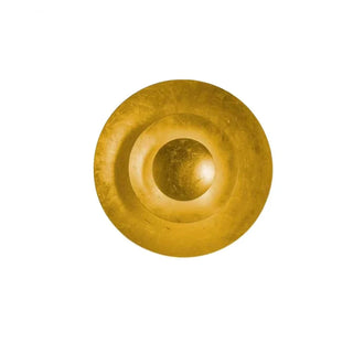 Modern gold wall sconce with touch switch — handcrafted LED lamp