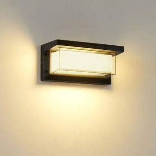 Nordic RGB Wall Light – Modern Garden Lamp with WiFi Color & Energy Efficient LEDs