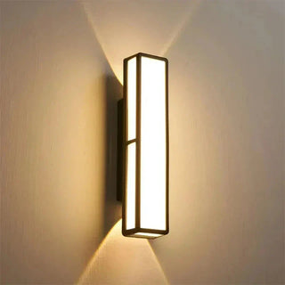 Contemporary Wall Light – Weather Resistant Outdoor LED Lighting Fixture