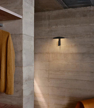 Rotating Wall Light – Black Metal LED Wall Lamp with Flexible Rotation
