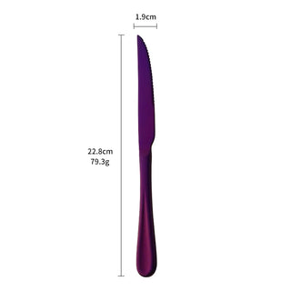 napoli steak knives 4 piece kitchen steak knife set stainless steel cutlery product view