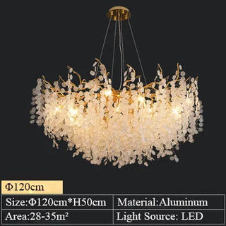 Modern Crystal Chandelier – Elegant Dining Room Lighting With Chrome Finish