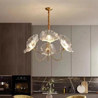 Modern Nordic Chandelier – Polished Chrome Scandinavian Pendant Light for Dining