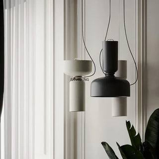 Industrial Pendant Light – Modern Wrought Iron Lighting Fixture for Bedroom & Restaurant