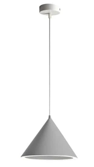 Cone Pendant Lamp – Modern LED Hanging Light With Colorful Pastel Lampshade