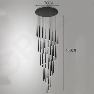Modern Pendant Light – Alloy LED Hanging Light for Living Room Lighting