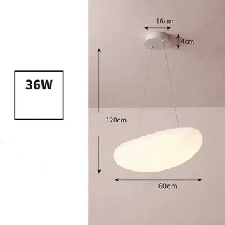 Modern Pendant Light – Adjustable Soft Shaped Pendant with Warm Ambient Light