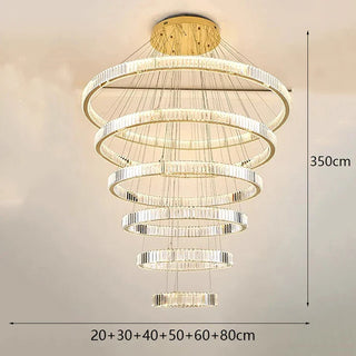 Modern Crystal Pendant Light – Luxury Dining Room Lighting With Remote Control