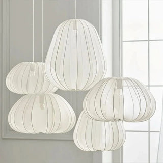 Medusa Chandelier – Modern Fabric Light Fixture | Energy Efficient LED Lighting