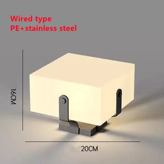 Solar Garden Lamp – Stainless Steel Column Light with LED Outdoor Lighting