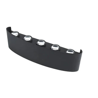Waterproof Outdoor Wall Lamp – Black LED Up and Down Lighting | Architectural Façade Fixture