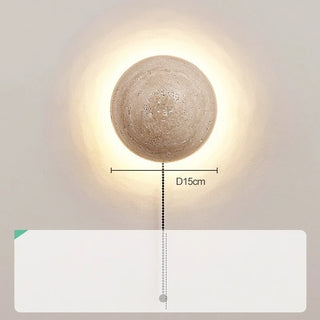 Stone Wall Light – Modern Wall Sconce with Natural Stone Finish & Soft LED Illumination
