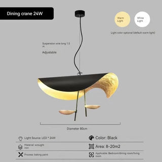 Modern LED Pendant Light – Metal Alloy Pendant with Adjustable Color Temperature