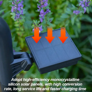 Solar Outdoor Spotlight – Weather Resistant ABS Garden Accent Light with LED