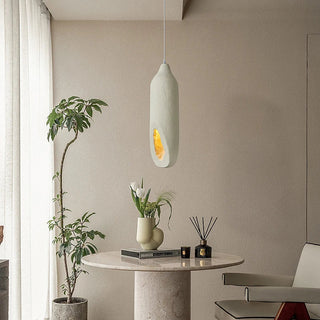 Modern Pendant Light – Beige Interior Pendant Lamp with LED Lighting & Touch Control