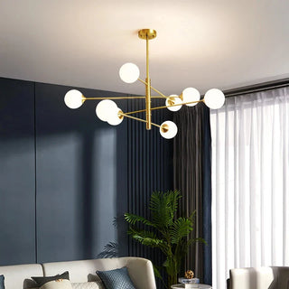 Gold Pendant Lamp – Adjustable Height Metal Pendant Light With LED Lighting