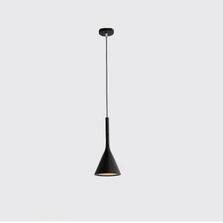 Conical Aluminum Pendant | Adjustable Cable Lighting - Matte Finish Light Fixture