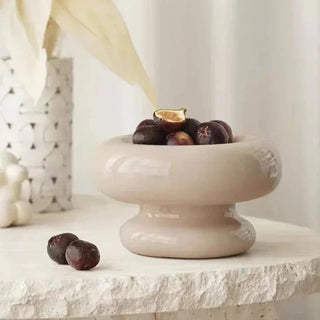 ceramic fruit plate earthworks handcrafted porcelain plates elegant tableware dish set view