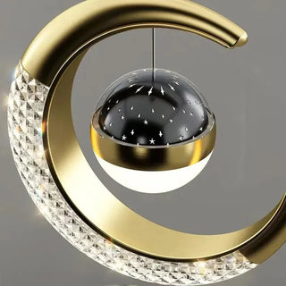 Moon Star Lamp – Hanging Pendant Light for Magical Home Decor & Soft Ambient Lighting