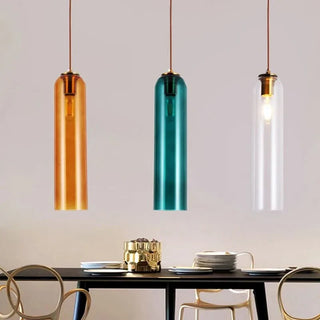 Scandinavian Pendant Lamp – Adjustable Height LED Pendant Light for Dining Room