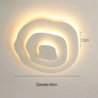 Contemporary Ceiling Light – Adjustable LED Living Room Lamp by Lumavera