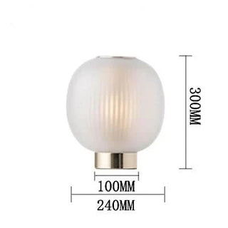 Glass Pendant Light – Height Adjustable Contemporary Nordic Pendant Lamp