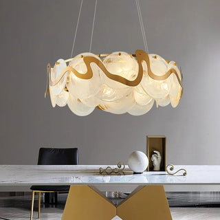 Modern Pendant Light – Alloy Cord Lighting With Dimmable LED & Remote Control