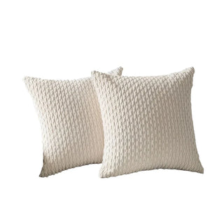 oslo cushion covers woven polyester cotton modern minimalist 40x40 to 50x50 cm showcase view