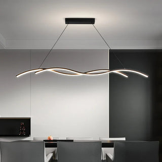 Modern LED Pendant Light – Minimalist Metal Pendant Lamp with Adjustable Lighting