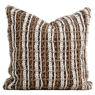 giovanni italia cushion cover handmade italian design luxury throw pillow 45x45 cm front view