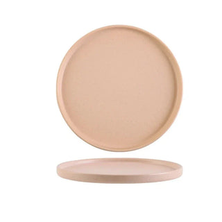 japanese ceramic dinnerware earthworks minimalist porcelain tableware pink plates bowls lifestyle view
