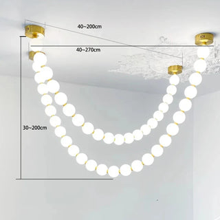 Modern LED Pendant Light – Alloy Silver Ceiling Lamp with Remote Control