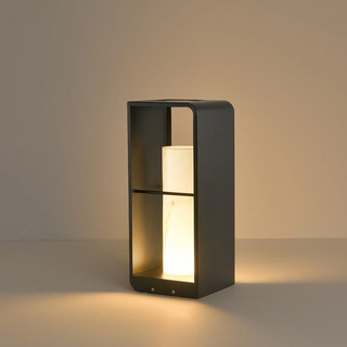 Outdoor Solar Lamp – Aluminium Freestanding Solar Light with Adjustable Brightness