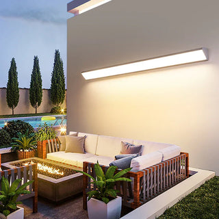 Outdoor Wall Light - Aluminum IP65 Waterproof Exterior Lamp with Warm LED