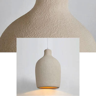 LED Pendant Light – Wabi Sabi Lighting Japanese Pendant Lamp With Brushed Nickel Finish