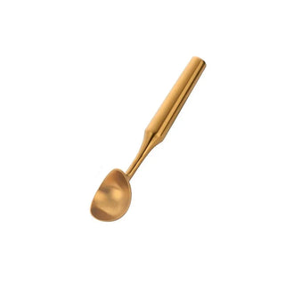non-stick ice cream scoop stainless steel durable dessert serving tool 15cm front view