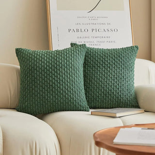 oslo cushion covers woven polyester cotton modern minimalist 40x40 to 50x50 cm alternate view
