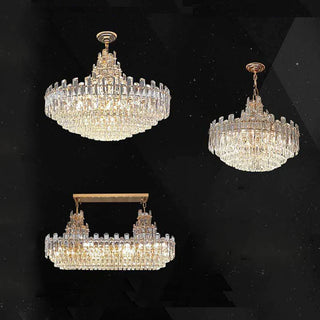 Modern Crystal Chandelier – Luxury Pendant Lighting | Dimmable LED Fixture