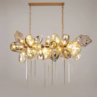 Modern Glass Pendant Light – Aluminum LED Pendant Lamp for Living Room Lighting