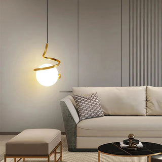Orbia Pendant Lamp – Modern Pendant Light With Glass Iron Lamp Design