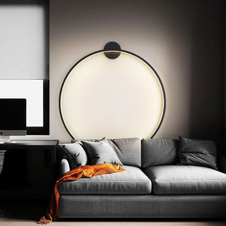 Modern Wall Lamp – Circle Wall Light | Ambient LED Lighting Fixture by Lumavera