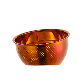 stainless steel drainer rust resistant kitchen strainer basket bali kitchenware detail