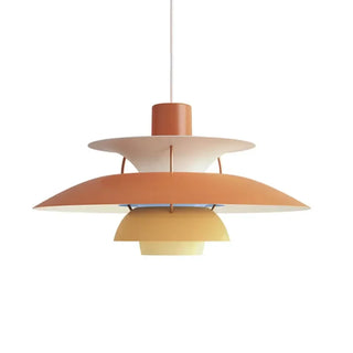 Modern pendant lamp in interior setting — glare-free LED ceiling light