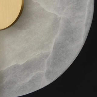 Marble Wall Lamp – Gold Wall Sconce with Integrated LED | Luxury Natural Lighting